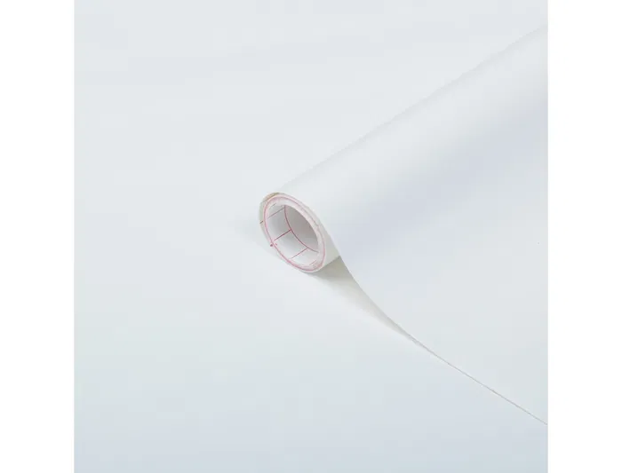 D-c-fix Rollo Adhesivo Blanco Mate 45 cm x 15 m Papel Plastificado Autoadhesivo para Manualidades y Hogar