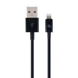 Cablexpert Cable Lightning CC-USB2P-AMLM-2M Negro de 2 m