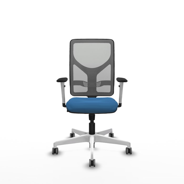 PIQUERAS Y CRESPO Silla de oficina Motilla con mecanismo Sincro, Azul claro y Gris PIQUERAS Y CRESPO Silla de oficina Motilla con mecanismo Sincro, Azul claro y Gris
