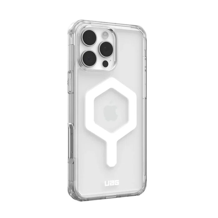 Urban Armor Gear Plyo Funda Transparente MagSafe para Apple iPhone 16 Pro Max - Protección contra caídas - Color Blanco/Ice Urban Armor Gear Plyo Funda Transparente MagSafe para Apple iPhone 16 Pro Max - Protección contra caídas - Color Blanco/Ice