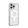 Urban Armor Gear Plyo Funda Transparente MagSafe para Apple iPhone 16 Pro Max - Protección contra caídas - Color Blanco/Ice