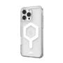 Urban Armor Gear Plyo Funda Transparente MagSafe para Apple iPhone 16 Pro Max - Protección contra caídas - Color Blanco/Ice