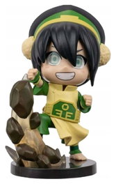 Jazwares Avatar: la leyenda de Aang Kawaii Figura Mini Toph (Book 2)