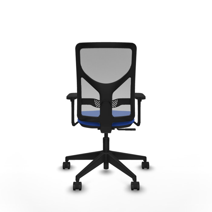 PIQUERAS Y CRESPO Silla de oficina Motilla con mecanismo Sincro, Azul y Gris PIQUERAS Y CRESPO Silla de oficina Motilla con mecanismo Sincro, Azul y Gris