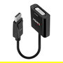 LINDY 41734 Adaptador Activo Mini DisplayPort a DVI-D 0.17m Negro