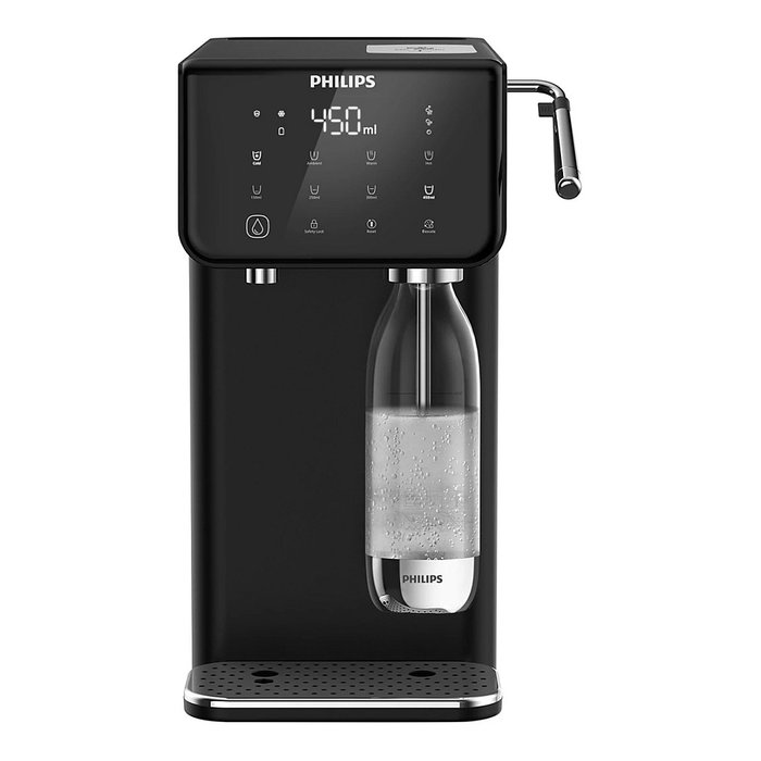 Philips ADD5962BK Filtro para Depósito de Agua con Sprudelfunktion, 4 Etapas, 3.8 L, Negro