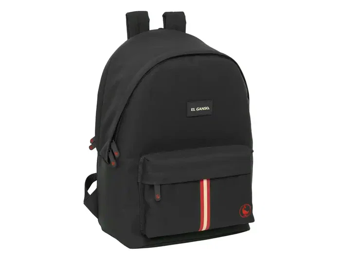 Safta Mochila Doble para Portátil 15,6'' con USB El Ganso Basics Black Safta Mochila Doble para Portátil 15,6'' con USB El Ganso Basics Black
