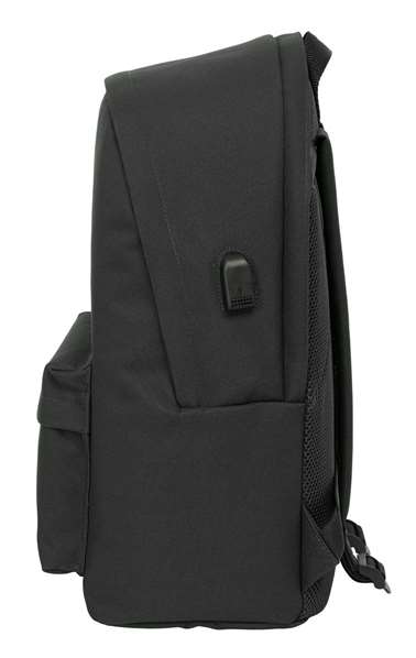 Safta Mochila El Ganso Basics Doble con USB para Portátil 15,6 Pulgadas, 440x310x180 mm