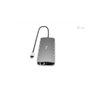 I-tec Metal USB-C Nano 3x Display Docking Station Gris