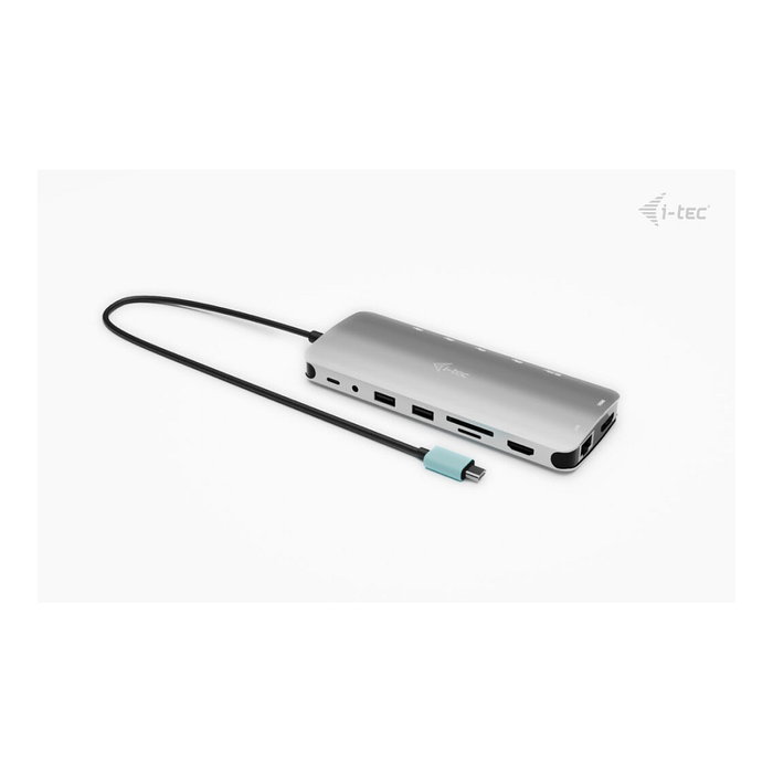 I-tec Metal USB-C Nano 3x Display Docking Station Gris I-tec Metal USB-C Nano 3x Display Docking Station Gris