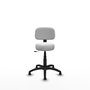 PIQUERAS Y CRESPO Silla Llanos giratoria blanco con base de poliamida