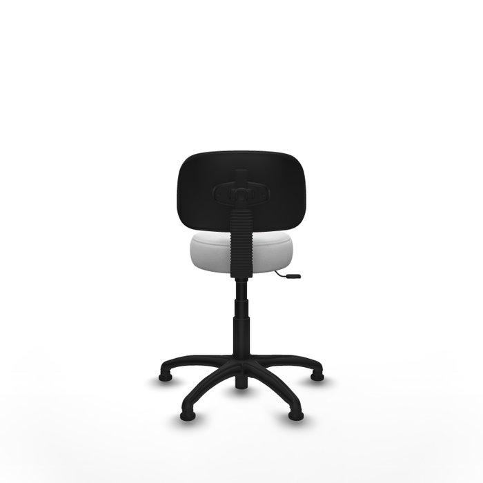 PIQUERAS Y CRESPO Silla Llanos giratoria blanco con base de poliamida