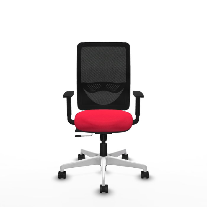 PIQUERAS Y CRESPO Silla de oficina Zulema con mecanismo Sincro/Traslack, Rojo y Negro PIQUERAS Y CRESPO Silla de oficina Zulema con mecanismo Sincro/Traslack, Rojo y Negro