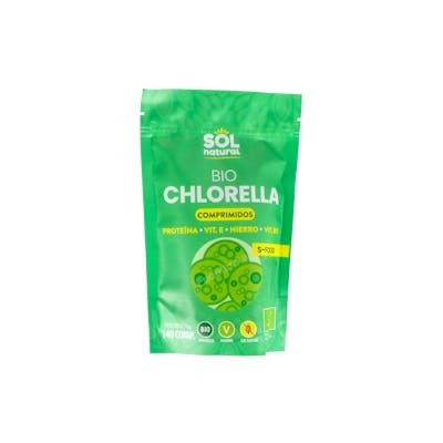 SOL NATURAL Chlorella en tabletas bio
