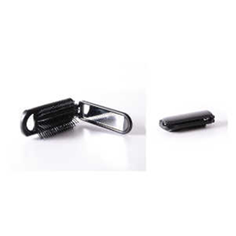 Bifull Cepillo con Espejo Plegable para Peinar y Ver, Compacto y Portátil