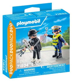 Playmobil Policía y ladrón Action Heroes