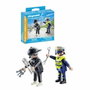 Playmobil Policía y ladrón Action Heroes