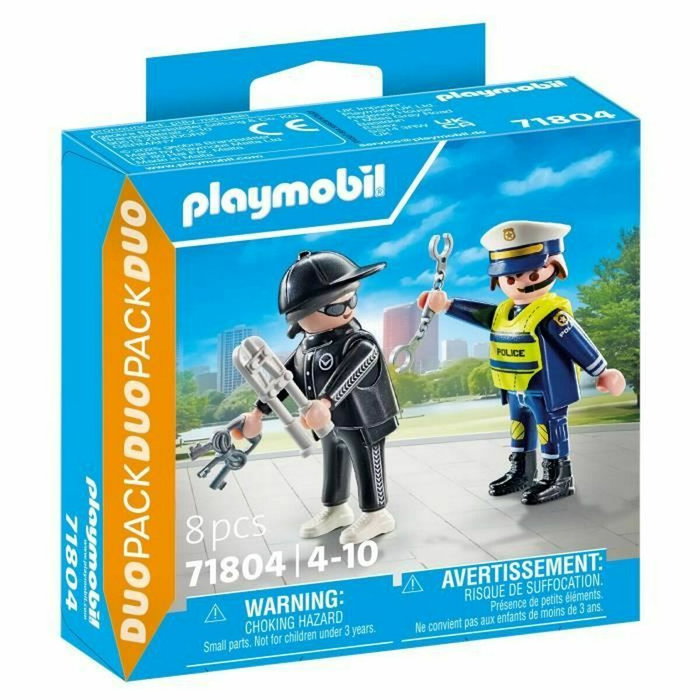 Playmobil Policía y ladrón Action Heroes