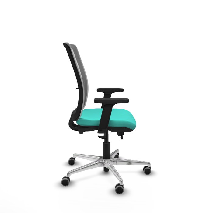 PIQUERAS Y CRESPO Silla de oficina Haches Turquesa y Gris PIQUERAS Y CRESPO Silla de oficina Haches Turquesa y Gris