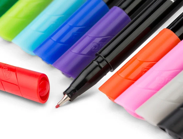 Bic Intensity Fine Rotulador de fibra Punta 0,4 mm Expositor 192 unidades Colores surtidos