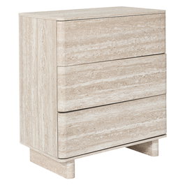 Home Deco Factory Cómoda 3 Cajones Terra Nova 70x40x79 cm