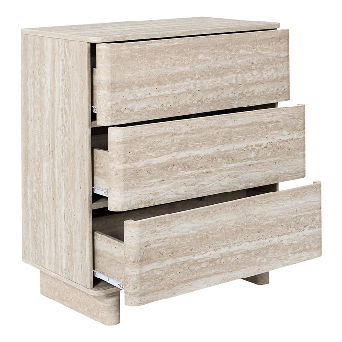 Home Deco Factory Cómoda 3 Cajones Terra Nova 70x40x79 cm Home Deco Factory Cómoda 3 Cajones Terra Nova 70x40x79 cm