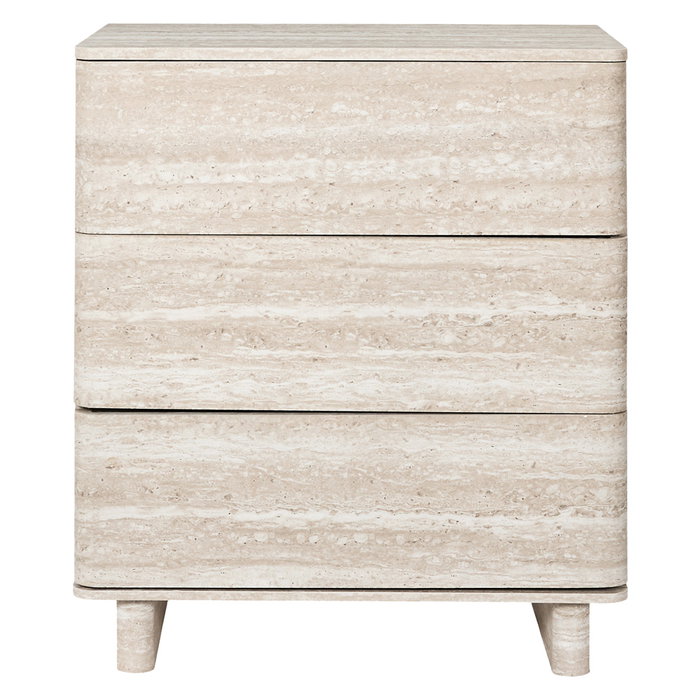 Home Deco Factory Cómoda 3 Cajones Terra Nova 70x40x79 cm Home Deco Factory Cómoda 3 Cajones Terra Nova 70x40x79 cm