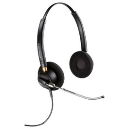 Poly EncorePro 520V EncorePro 500 Series Auricular en Oreja Cableado Conector 3.5 mm Negro Certificado para Skype Empresarial