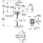 Grohe Mezclador monomando de lavabo Tamaño S