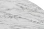 DKD Home Decor Mesa de Centro de Hierro con Símil Mármol Blanco y Dorado