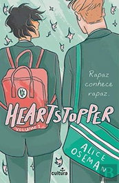 CULTURA EDITORA, HEARTSTOPPER volume 1 Rapaz conhece rapaz, Alice Oseman