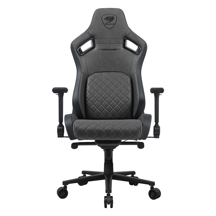 Cougar Silla Gaming Defensor S Jet Gray F, Silla para videojuegos universal, Negro / Gris, Negro, 150 kg