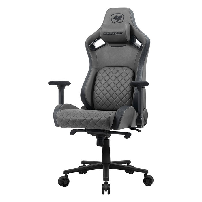 Cougar Silla Gaming Defensor S Jet Gray F, Silla para videojuegos universal, Negro / Gris, Negro, 150 kg