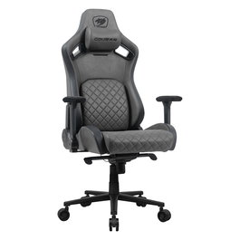 Cougar Silla Gaming Defensor S Jet Gray F, Silla para videojuegos universal, Negro / Gris, Negro, 150 kg