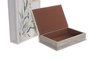 DKD Home Decor Set de 2 Cajas para Libros Verde Olivo