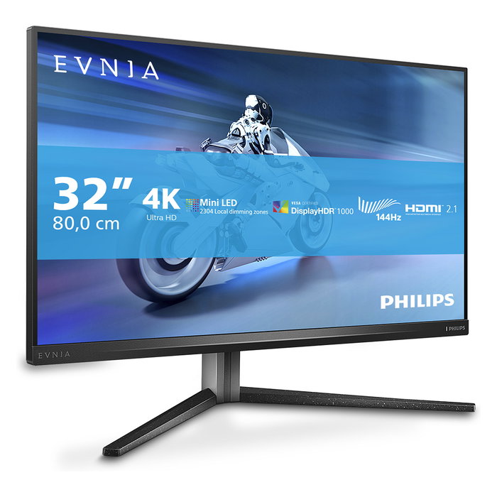 Philips 32M2N6800M Monitor Gaming 31.5" 4K UHD 3840x2160 IPS 1ms 1ms IPS 144Hz 2xHDMI 2.1 DP 1.4 USB