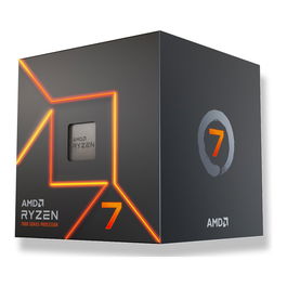 AMD Ryzen 7 7700 Procesador 8 Nucleos 16 Hilos 5.3 GHz Boost 32MB Cache 65W TDP con Wraith Prism Cooler, Socket AM5