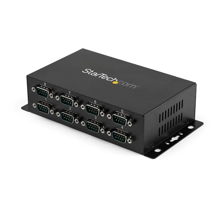 Startechcom Adaptador Hub USB a 8 Puertos RS232 Industrial - Interfaz DB9, Montaje DIN/Pared, USB 2.0 para Automatización y Control Industrial Startechcom Adaptador Hub USB a 8 Puertos RS232 Industrial - Interfaz DB9, Montaje DIN/Pared, USB 2.0 para Automatización y Control Industrial