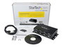 Startechcom Adaptador Hub USB a 8 Puertos RS232 Industrial - Interfaz DB9, Montaje DIN/Pared, USB 2.0 para Automatización y Control Industrial