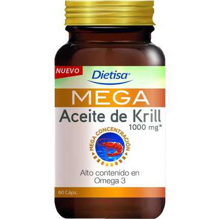DIETISA (DIELISA) Omega Mega Krill 60 cápsulas