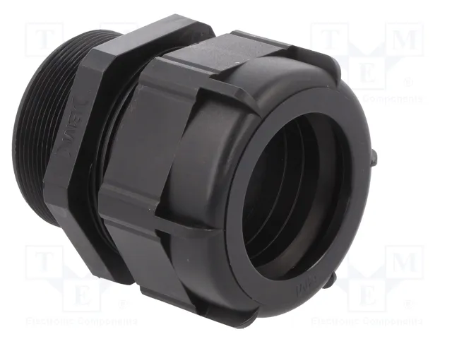BM GROUP Sello aislante M50 1,5 IP68 Negro