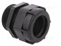 BM GROUP Sello aislante M50 1,5 IP68 Negro