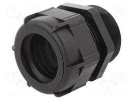 BM GROUP Sello aislante M50 1,5 IP68 Negro