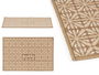 Kinvara Alfombra Multiusos Healthy Food 40x60 cm Polimida Latex Beige (Set de 24)
