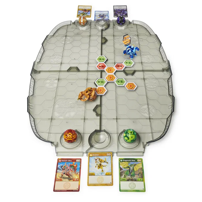 Generico Juguete Bakugan tablero deluxe con Sharktar dorado exclusivo