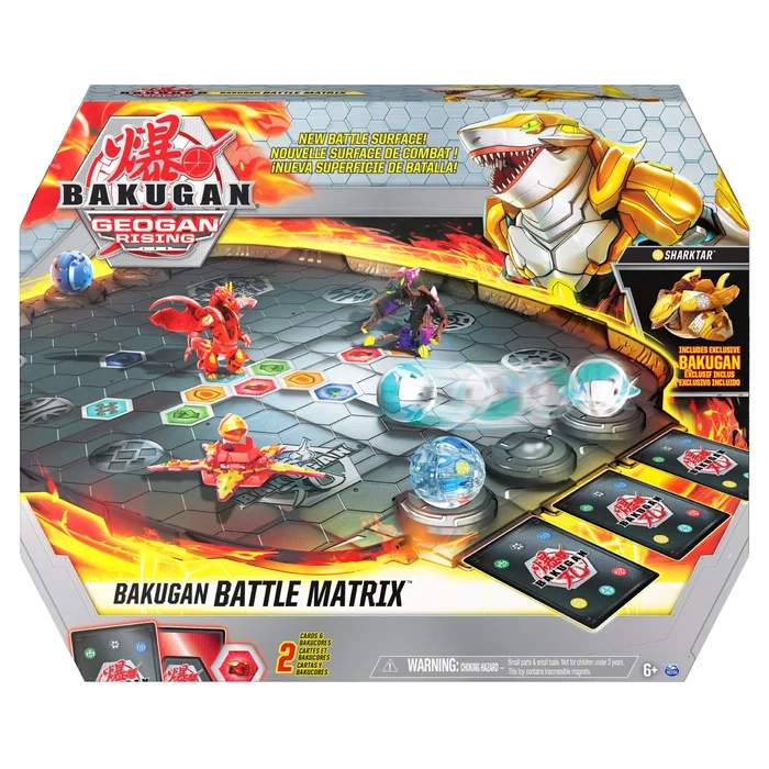 Generico Juguete Bakugan tablero deluxe con Sharktar dorado exclusivo