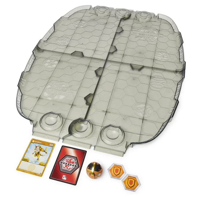 Generico Juguete Bakugan tablero deluxe con Sharktar dorado exclusivo