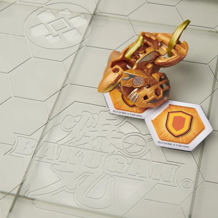 Generico Juguete Bakugan tablero deluxe con Sharktar dorado exclusivo