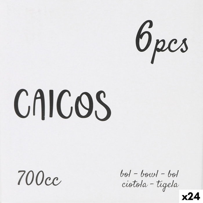 Cuenco Inde Ø 13,8 x 8 cm 700 ml (24 Unidades)