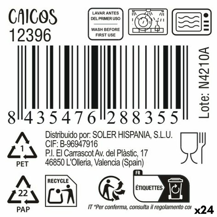 Cuenco Inde Ø 13,8 x 8 cm 700 ml (24 Unidades)